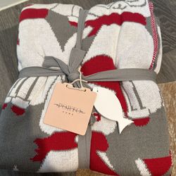 Porto Anna Home Christmas Throw 