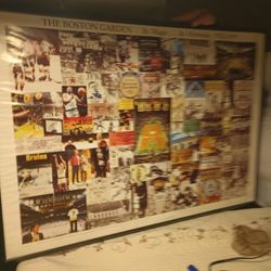 Boston Garden Framed Picture 
