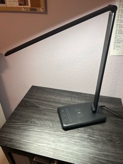 LED Desk Lamp with Wireless Charging Base