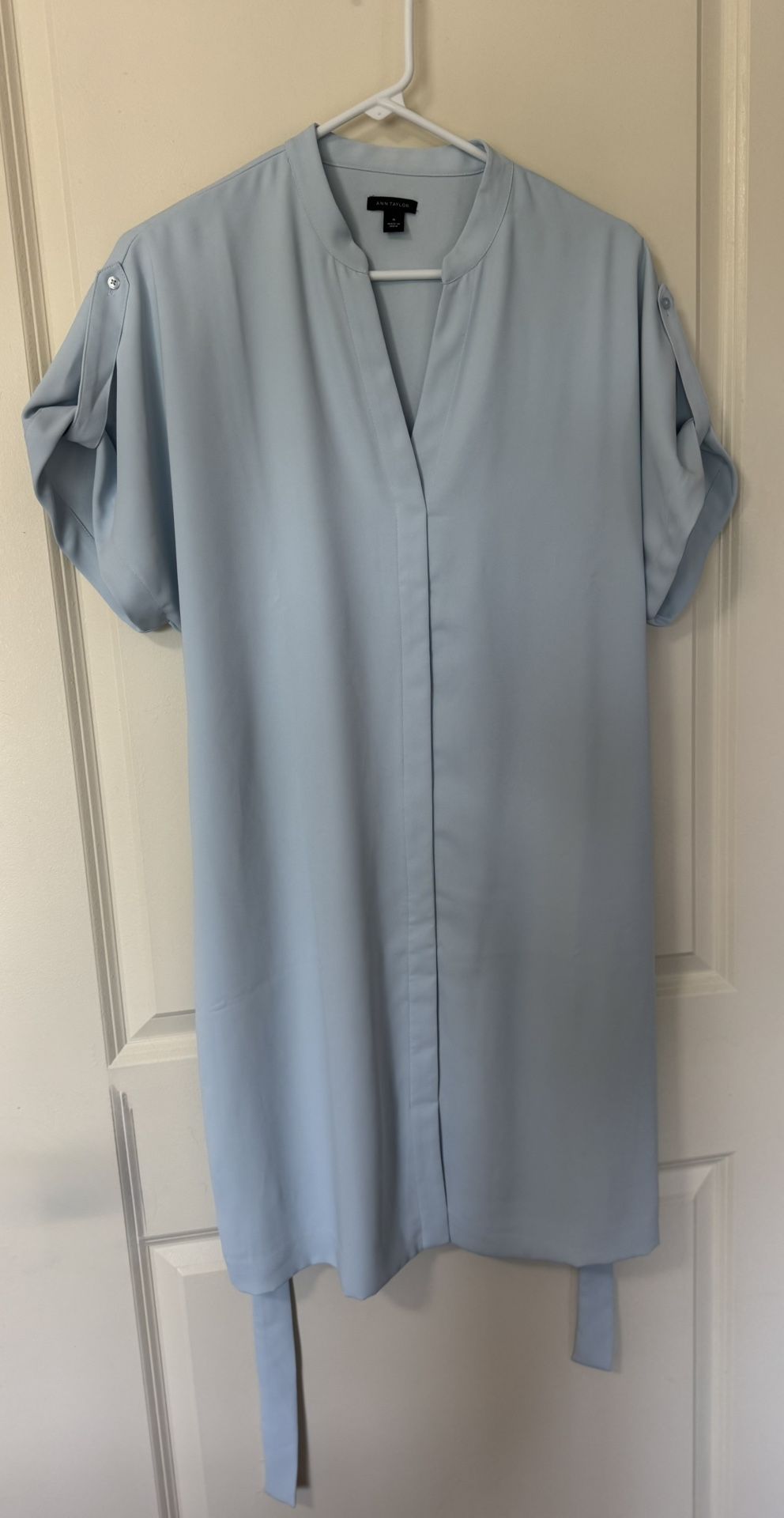 Ann Taylor Light Blue Dress. Size M