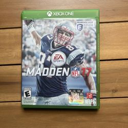 NFL Madden 17 Game For Xbox One