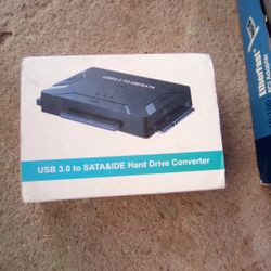 USB 3.0 to SATA & IDE Hard drive Converter 
