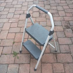 2-Step Folding Step Stool with Handle