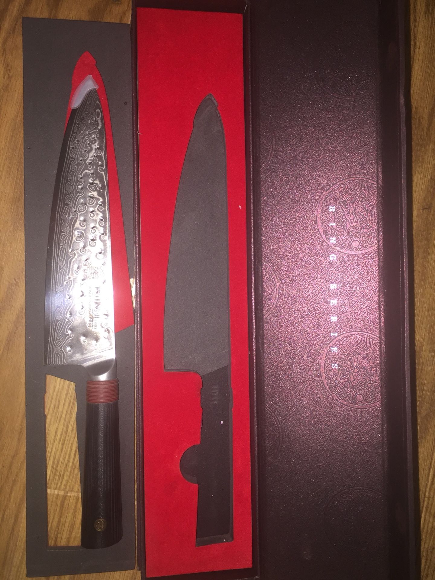 Tuo-H ring kitchen knife