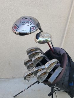 Ping G15 & i3 Golf Club Set Right Handed W/Ogio Golf Bag