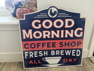 Cute Coffee Bar Sign