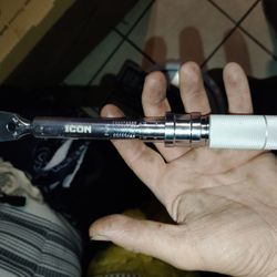 ICON 1/2 in. Drive Professional Flex Head Click Torque Wrench 