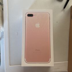 iPhone 7 Plus Box Only