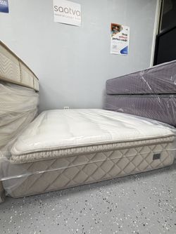 🔥 Queen Chattam & Wells Versailles 15.5” Euro Top – Retail $4,199 – DEAL 🔥