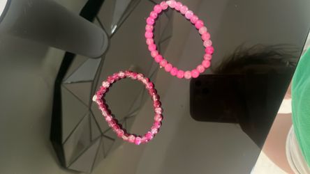 2 Pink bracelet