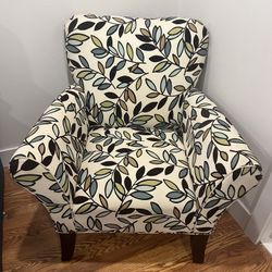 Leaf Print, Accent Armchair