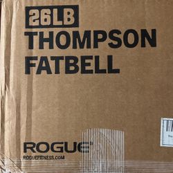 Two 26 Pound Rogue Thompson Fatbell
