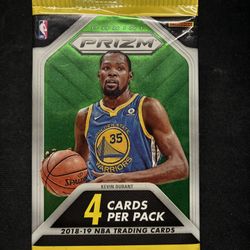 Prizm 2018-19 Basketball blaster Pack. LUKA, TRAE Year