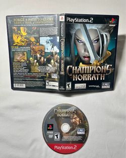 CHAMPIONS OF NORRATH PS2 PLAYSTATION CIB COMPLETE SONY