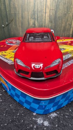 1:36 Toyota Supra Hot Hatch Model Car Diecast Toy Vehicle Collection Gift Red