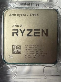 AMD Ryzen 7 3700x (price is negotiable)