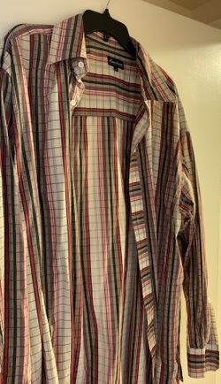 Knockout 2XL button long sleeve down shirt