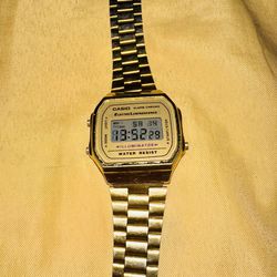 Casio A168WG Unisex Adult Watch Collection