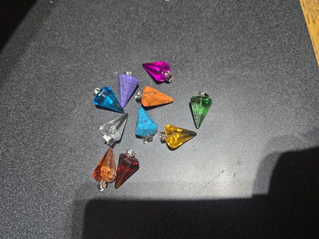 Stone Charms 5 Each