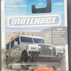 2026 MATCHBOX - 1965 LAND ROVER GEN II