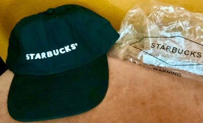 STARBUCKS BLACK HAT, GREAT GIFT (SALE)