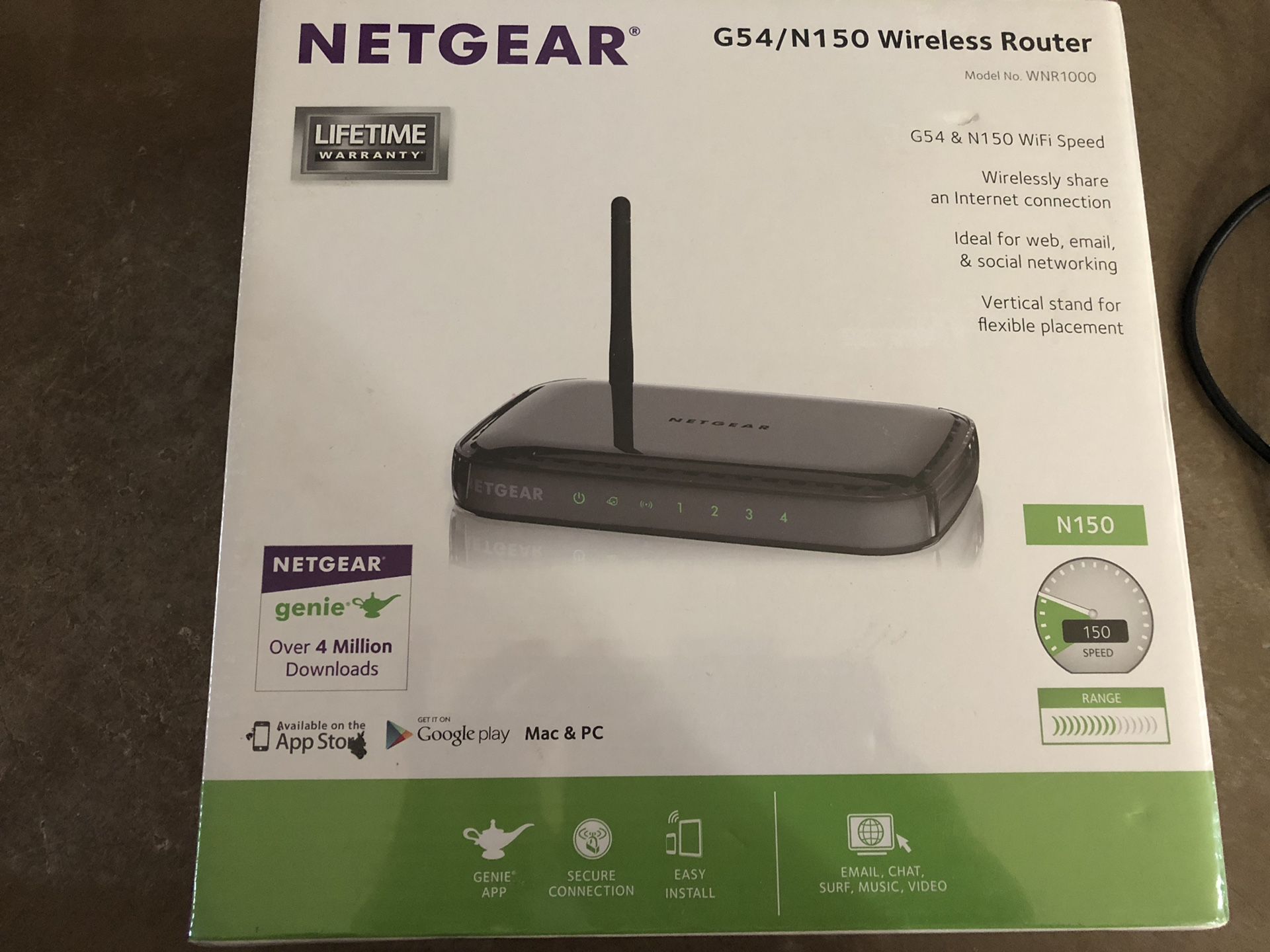 Brand new router