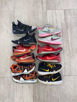 Nike basketball collection sizes 10.5-12.5