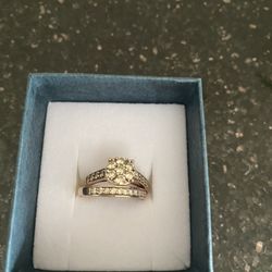 🌸🌼🌺ANILLOS DE COMPROMISO DE ORO REAL 10K ROSE GOLD CON DIAMANTES REALES NUEVOS