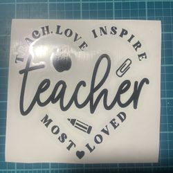 teacher sticker