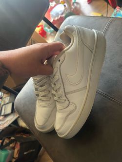Nike White Low-Top Sneakers