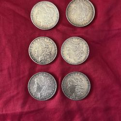 Morgan Silver Dollars 1(contact info removed)