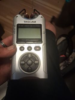 Tascam dr-40x hand held recorder