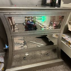 Mirrored Dresser 