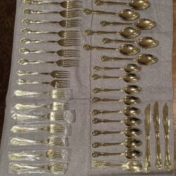 Holly Berry Silverware (gold Plated)