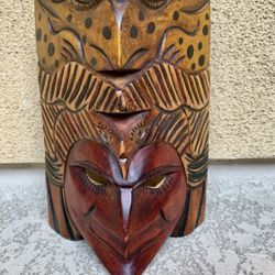 Handcrafted Wooden Tribal Mask