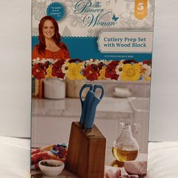 Pioneer Woman Knife Block Set