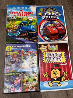 4 kids DVDs