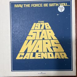 Star Wars Calendar 1978