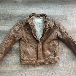 Zara Leather Jacket for boy (5-6 y.o.)