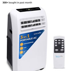 SereneLife 10k BTU Portable Window AC Unit 