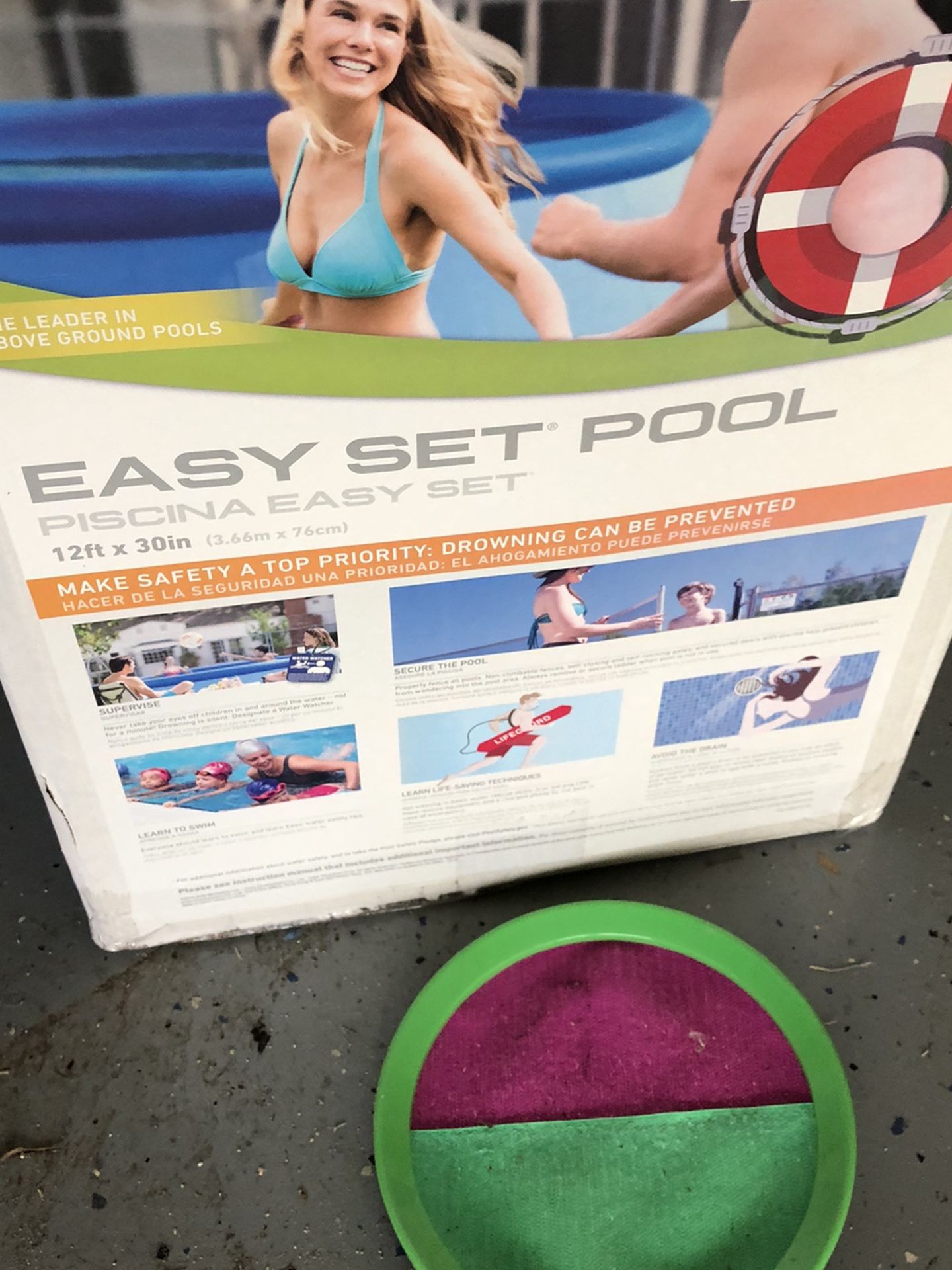 Inter 12x30 Pool With Pump And 2 Filters
