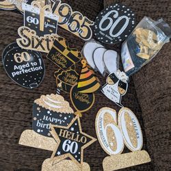60th Birthday Decorations 