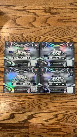 2025 topps chrome football hobby box