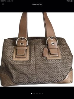 Coach - jacquard bag