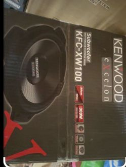 Kenwood Subwoofer