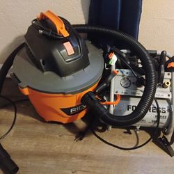 Air compressor and Shop Vac