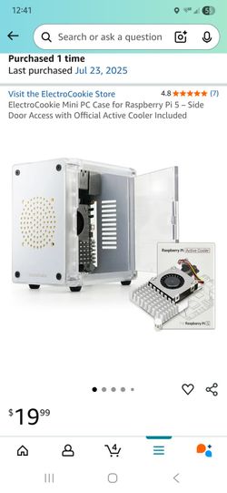 Raspberry Pi 5 Mini PC Case