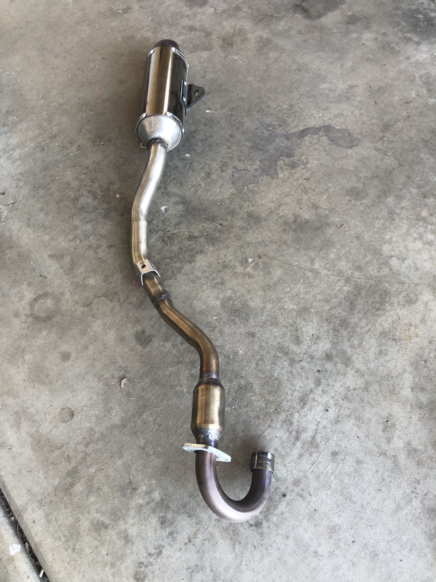 250cc EXHAUST PIPE/ MUFFLER
