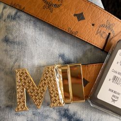 MCM Reversible Belt 1.75” In Visetos