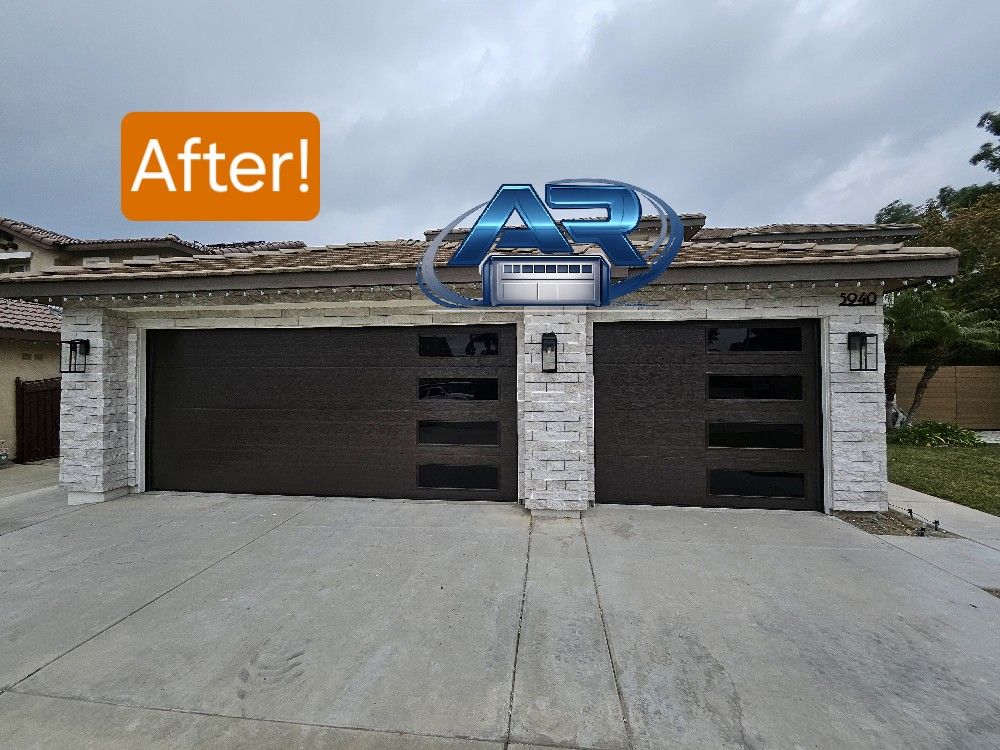 New 16x7 And 8x7 Residential Garage Door
